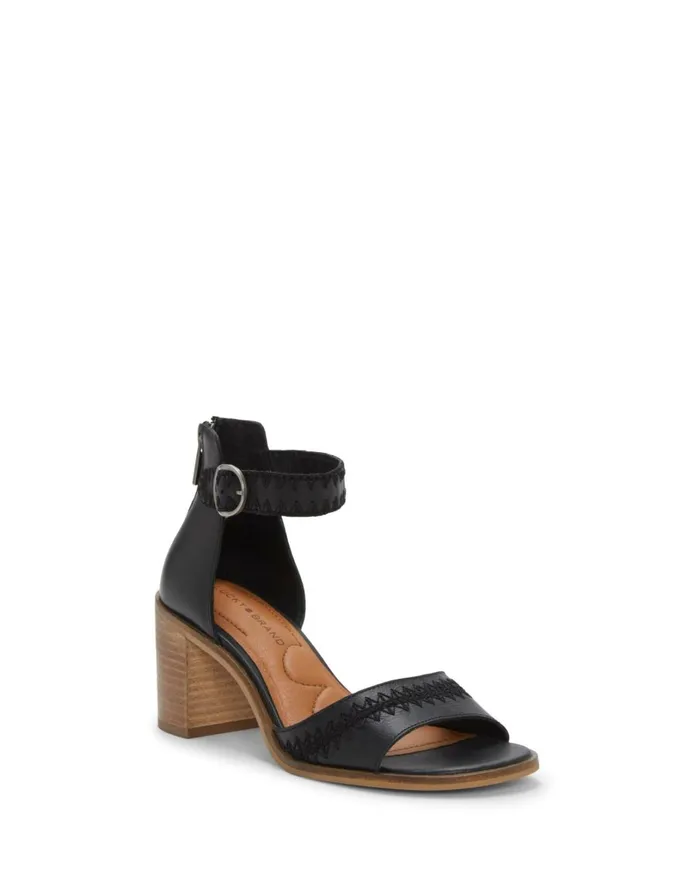 Shivona Heel Black Women Lucky Brand Shoes