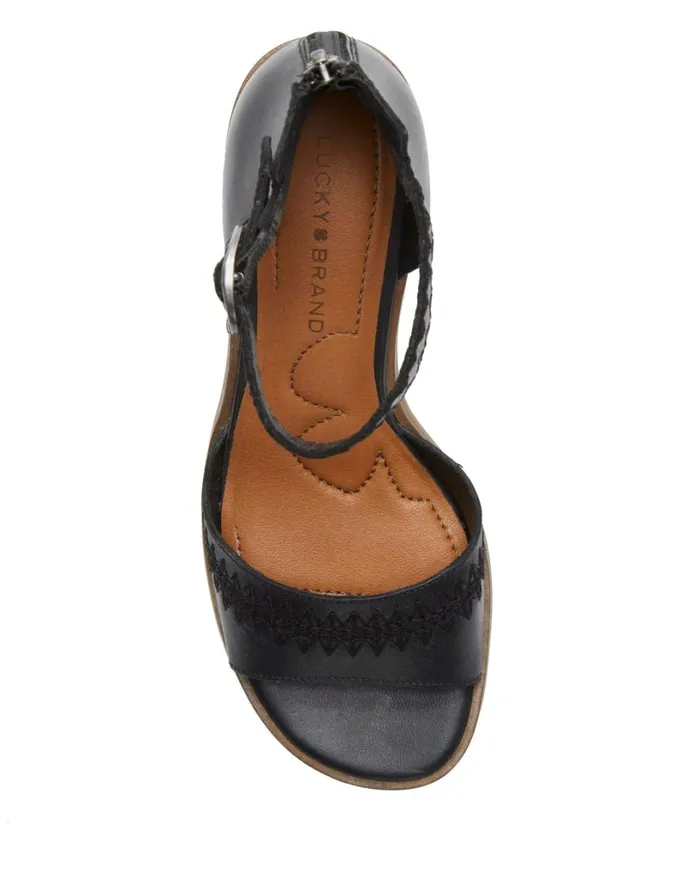 Shivona Heel Black Women Lucky Brand Shoes