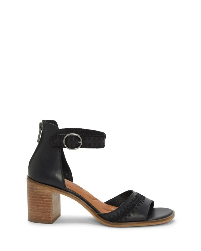 Shivona Heel Black Women Lucky Brand Shoes