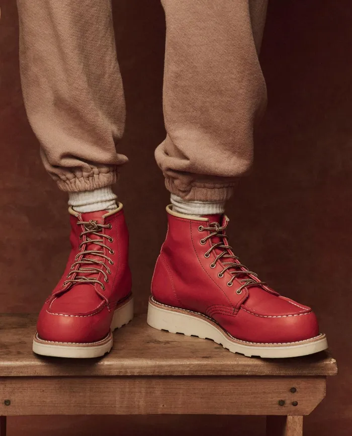 Shoes Women The Great The Red Wing Heritage Boot Chili Pepper