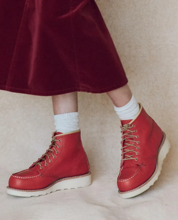 Shoes Women The Great The Red Wing Heritage Boot Chili Pepper Shoes Women The Great The Red Wing Heritage Boot Chili Pepper