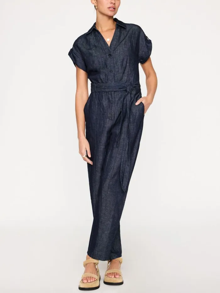 Shop Brochu Walker Dresses The Banks Jumpsuit Indigo