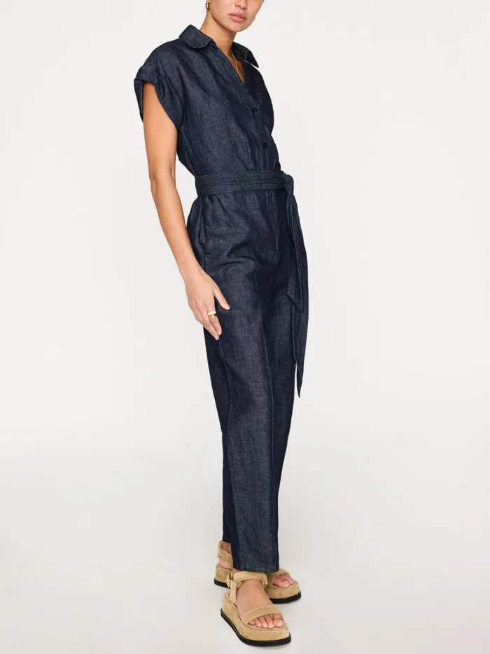 Shop Brochu Walker Dresses The Banks Jumpsuit Indigo