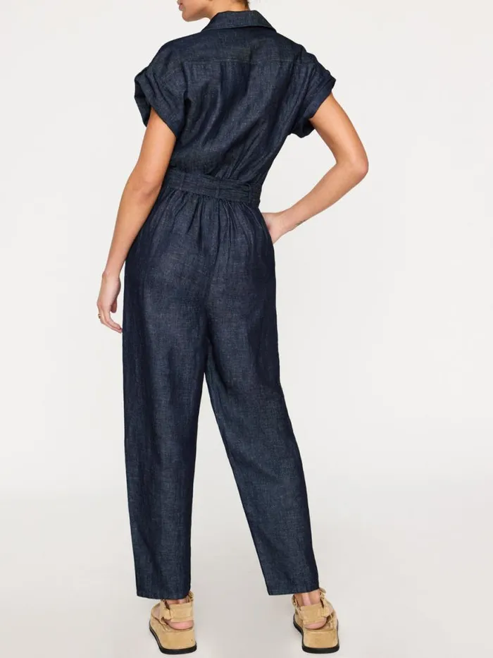 Shop Brochu Walker Dresses The Banks Jumpsuit Indigo