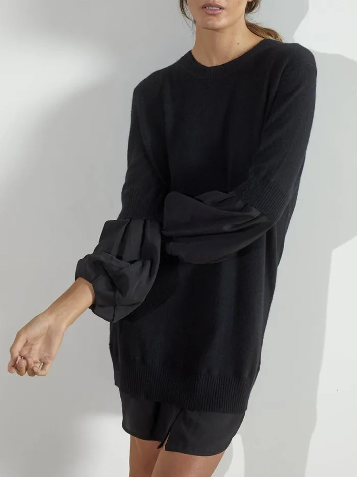 Shop Brochu Walker Dresses The Ebella Layered Dress Black Onyx With Black Underlayer