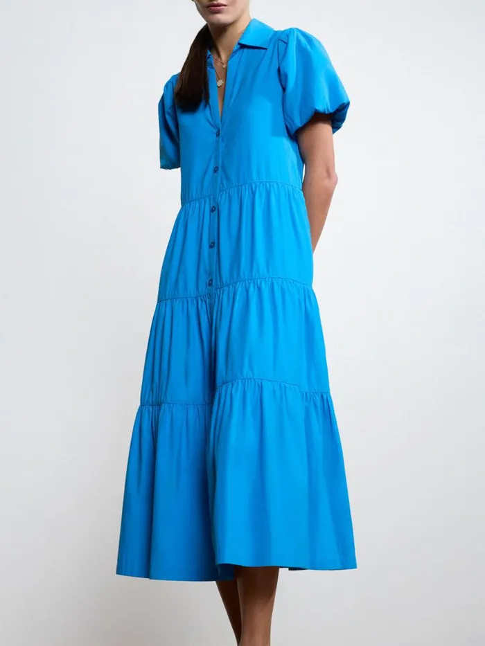 Shop Brochu Walker Dresses The Havana Dress Azure