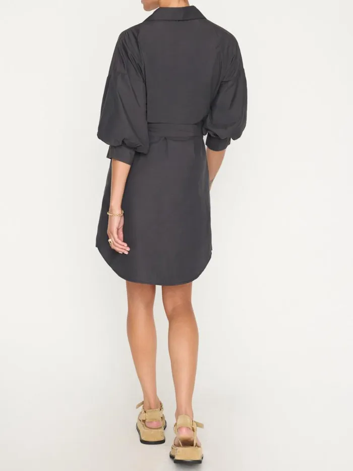 Shop Brochu Walker Dresses The Kate Belted Dress Washed Black