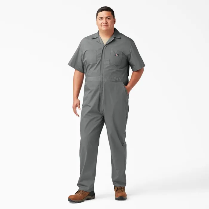 Short Sleeve Coveralls Gray Gray gy Men Dickies Painter Pants Short Sleeve Coveralls Gray Gray gy Men Dickies Painter Pants