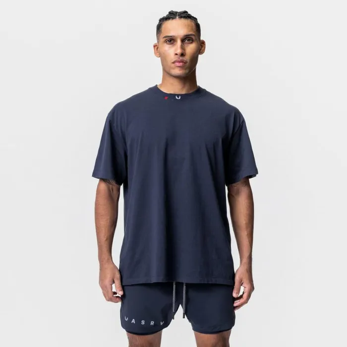 Short Sleeves Men ASRV Technical Essentials Relaxed Tee Navy
