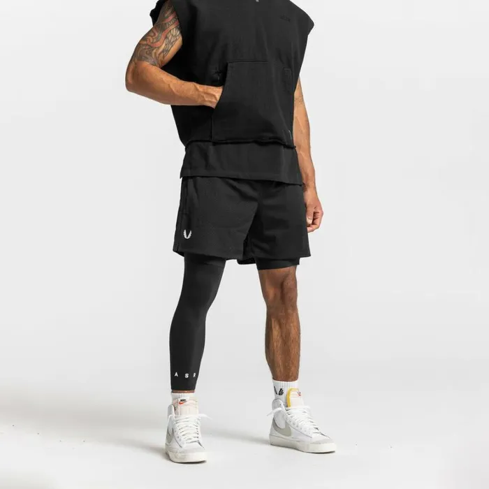 Shorts Men ASRV SilverPlus Mesh Rec Liner Short Blackblack