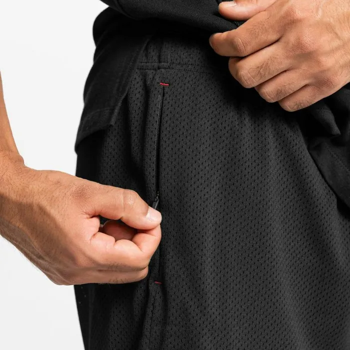 Shorts Men ASRV SilverPlus Mesh Rec Liner Short Blackblack
