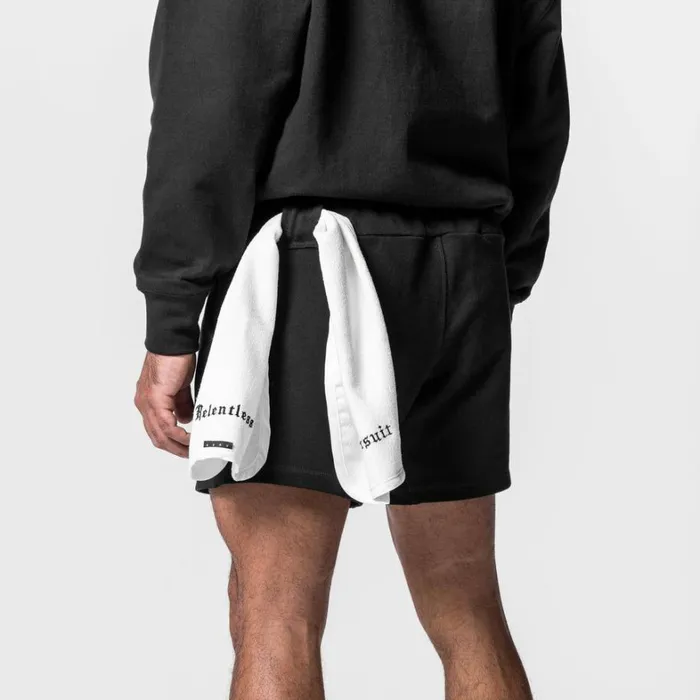 Shorts Men ASRV TechTerry Sweat Short Black