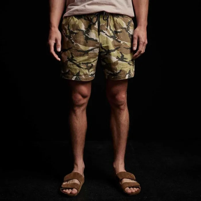 Shorts Men James Perse Camo Denim Short Beach Camo