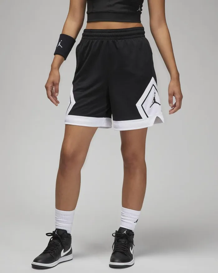 Shorts Women Nike Jordan Sport Blackwhitewhiteblack