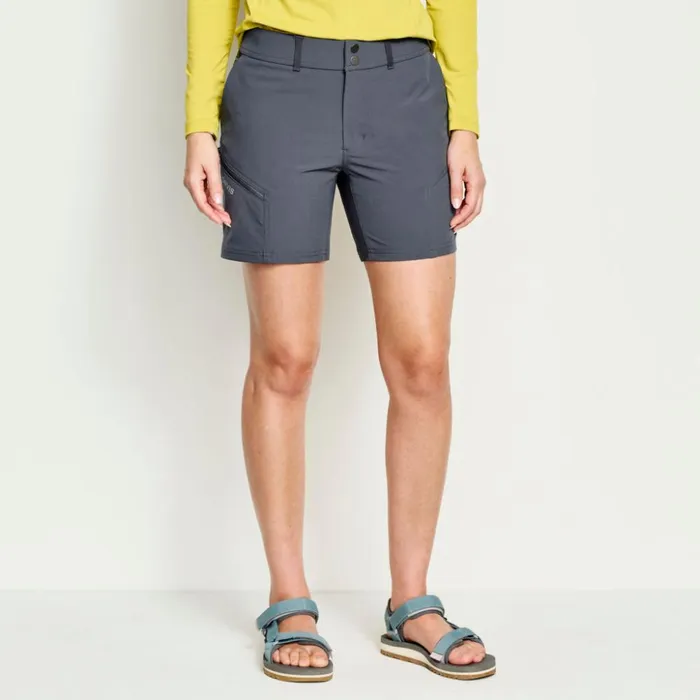 Shorts Women Orvis Womens PRO Approach 6034 Shorts Ash