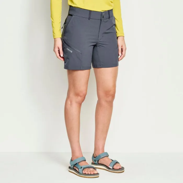Shorts Women Orvis Womens PRO Approach 6034 Shorts Ash