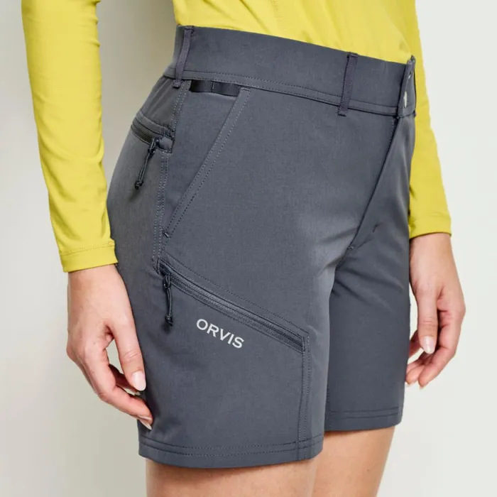 Shorts Women Orvis Womens PRO Approach 6034 Shorts Ash