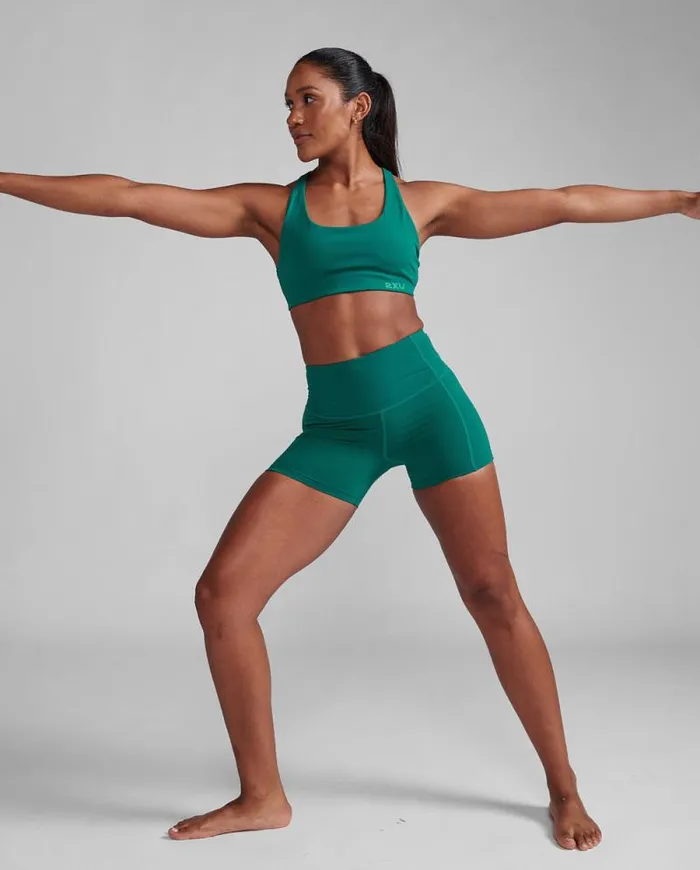 Shorts Womens 2XU Form HiRise Compression 4034 Shorts Forest Green