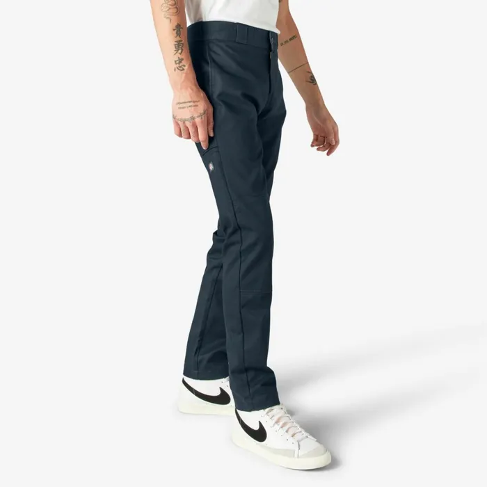 Skinny Fit Double Knee Work Pants Dark Navy Dark Navy dn Men Dickies Double Knee Skinny Fit Double Knee Work Pants Dark Navy Dark Navy dn Men Dickies Double Knee