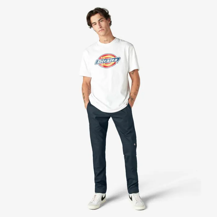 Skinny Fit Double Knee Work Pants Dark Navy Dark Navy dn Men Dickies Double Knee Skinny Fit Double Knee Work Pants Dark Navy Dark Navy dn Men Dickies Double Knee