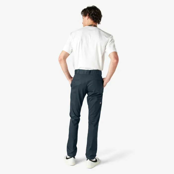 Skinny Fit Double Knee Work Pants Dark Navy Dark Navy dn Men Dickies Double Knee Skinny Fit Double Knee Work Pants Dark Navy Dark Navy dn Men Dickies Double Knee