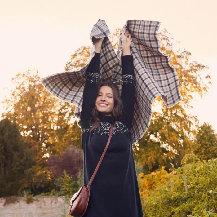 Skirts and Dresses Women Orvis Barbour Herring Knit Dress Black