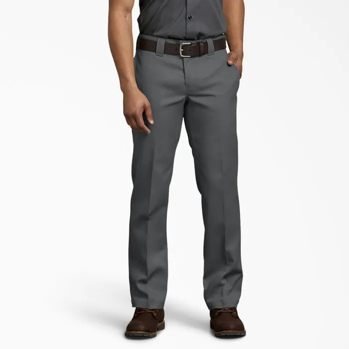 Slim Fit Straight Leg Work Pants Charcoal Gray Charcoal Gray ch Men Dickies Work Pants Slim Fit Straight Leg Work Pants Charcoal Gray Charcoal Gray ch Men Dickies Work Pants