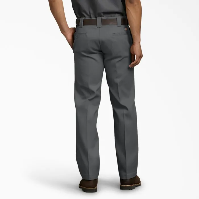 Slim Fit Straight Leg Work Pants Charcoal Gray Charcoal Gray ch Men Dickies Work Pants