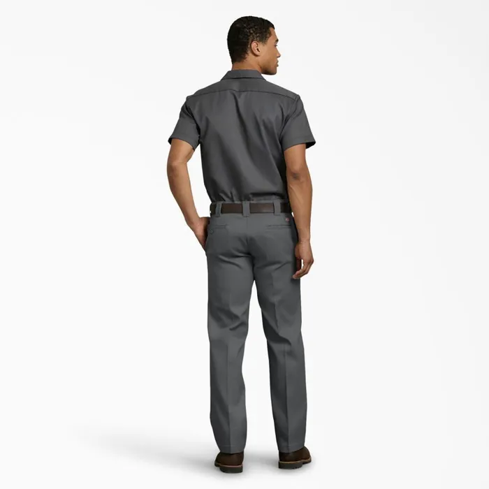 Slim Fit Straight Leg Work Pants Charcoal Gray Charcoal Gray ch Men Dickies Work Pants