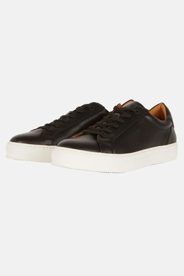Sneakers Men Boggi Milano Black Leather Trainers Black Sneakers Men Boggi Milano Black Leather Trainers Black