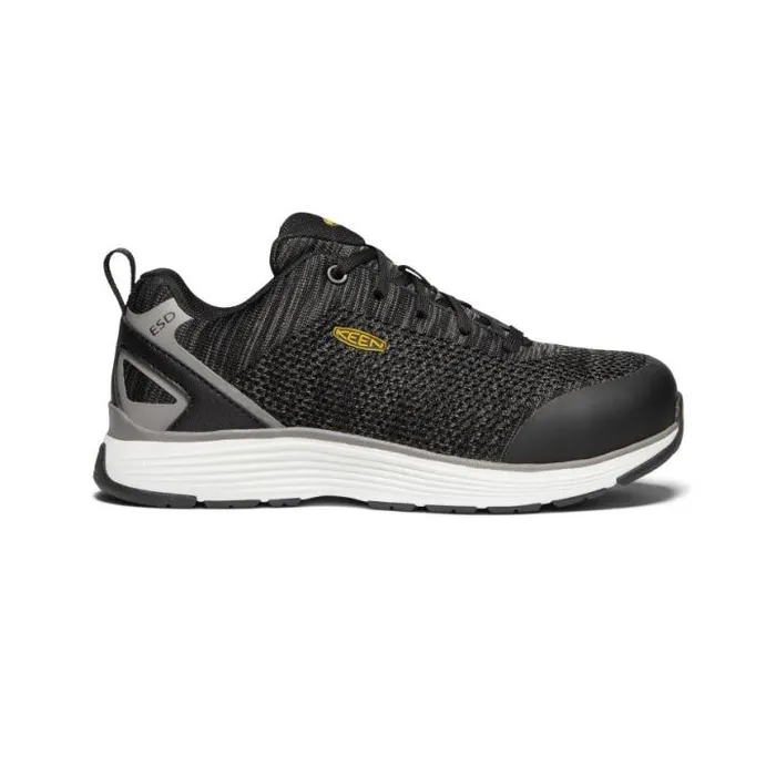 Sparta ESD Aluminum Toe BLACKGREY FLANNEL Women KEEN Shoes
