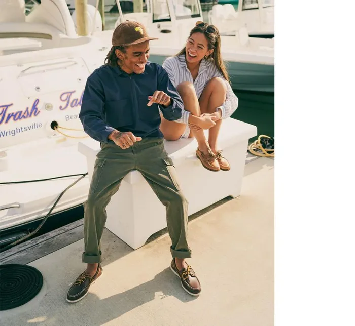 Sperry Boat Shoes Men Authentic Original Boat Shoe Classic Brown Sperry Boat Shoes Men Authentic Original Boat Shoe Classic Brown