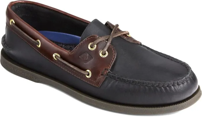 Sperry Boat Shoes Men Authentic Original Leather Boat Shoe Black Amaretto Sperry Boat Shoes Men Authentic Original Leather Boat Shoe Black Amaretto