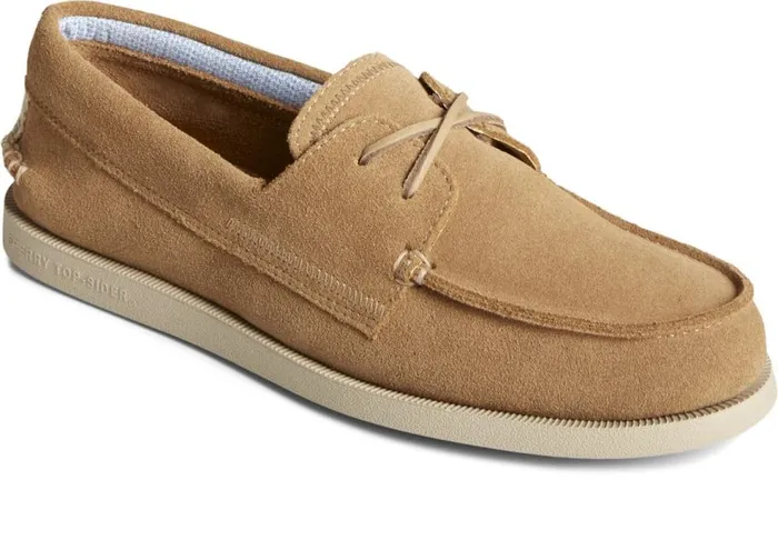 Sperry Boat Shoes Men Authentic Original Sirocco Suede Boat Shoe Tan Sperry Boat Shoes Men Authentic Original Sirocco Suede Boat Shoe Tan