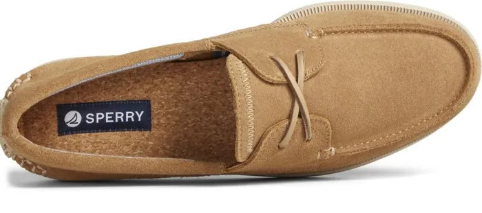 Sperry Boat Shoes Men Authentic Original Sirocco Suede Boat Shoe Tan Sperry Boat Shoes Men Authentic Original Sirocco Suede Boat Shoe Tan