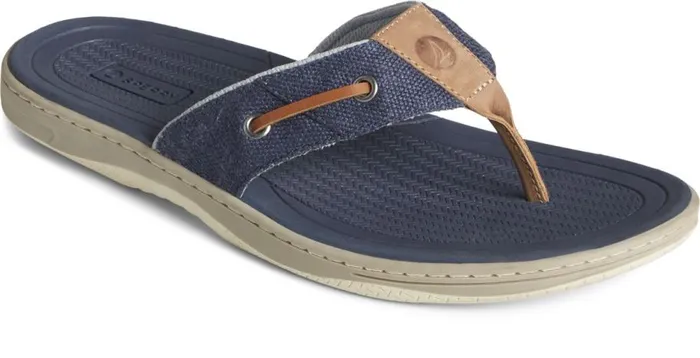 Sperry Boots Men SeaCycled Baitfish Baja Flip Flop Navy Sperry Boots Men SeaCycled Baitfish Baja Flip Flop Navy