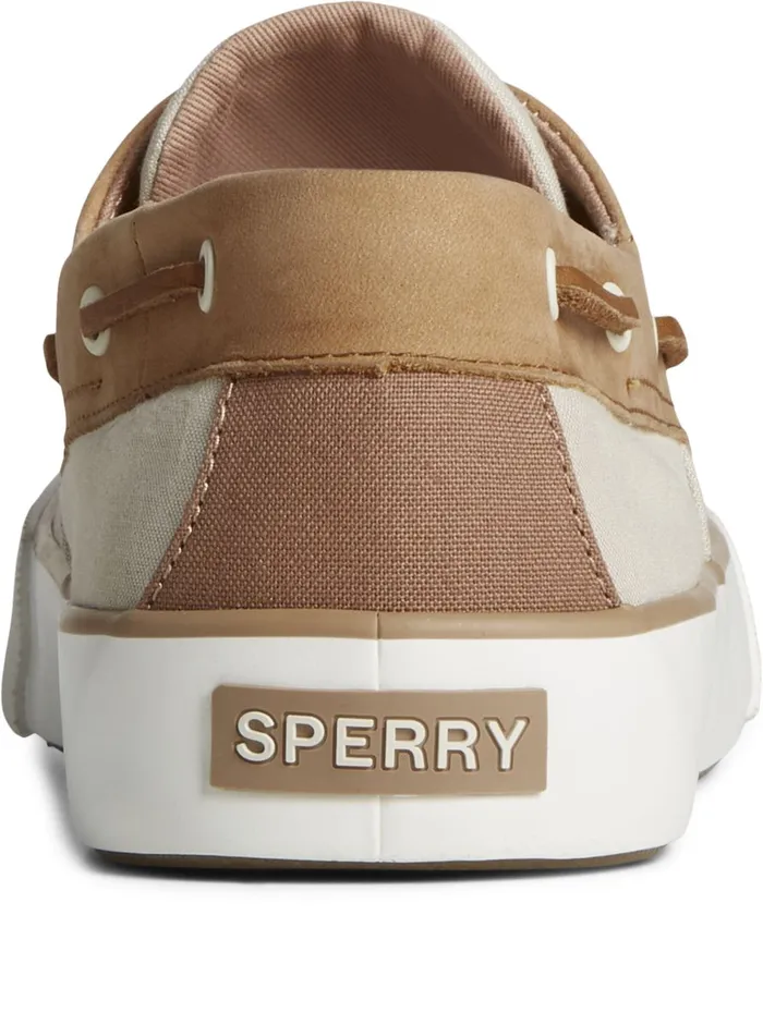 Sperry Sneakers Men Bahama II Linen Sneaker Taupe Sperry Sneakers Men Bahama II Linen Sneaker Taupe