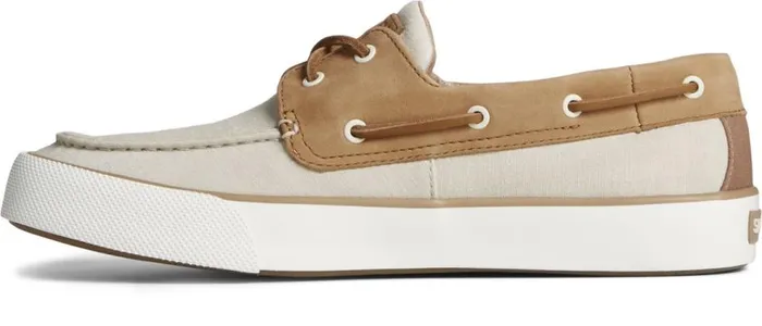Sperry Sneakers Men Bahama II Linen Sneaker Taupe Sperry Sneakers Men Bahama II Linen Sneaker Taupe