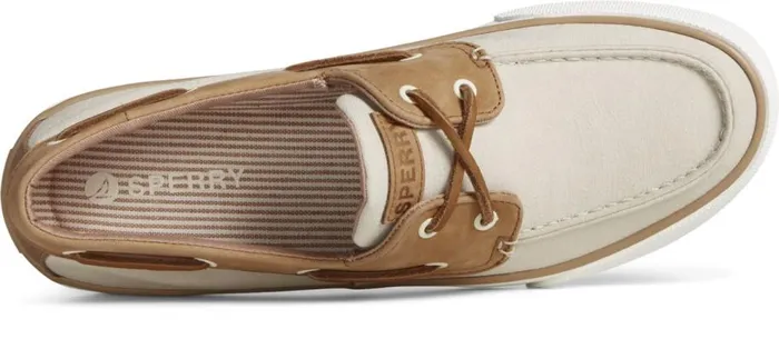 Sperry Sneakers Men Bahama II Linen Sneaker Taupe Sperry Sneakers Men Bahama II Linen Sneaker Taupe