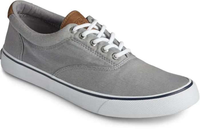 Sperry Sneakers Men Striper II CVO Sneaker Salt Washed Grey Sperry Sneakers Men Striper II CVO Sneaker Salt Washed Grey