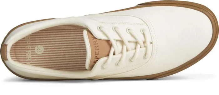 Sperry Sneakers Men Striper II Linen CVO Sneaker White Sperry Sneakers Men Striper II Linen CVO Sneaker White