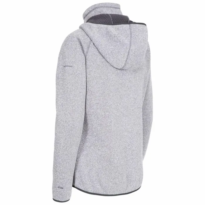 Splendor Hooded Fleece Jacket Grey Women Trespass Fleece