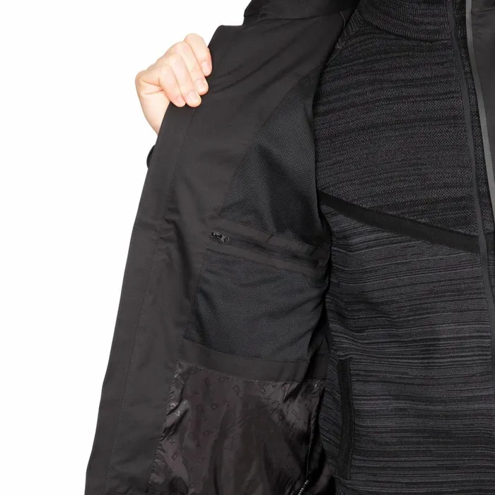 Stableford DLX Waterproof Jacket Black Men Trespass Waterproof Jackets