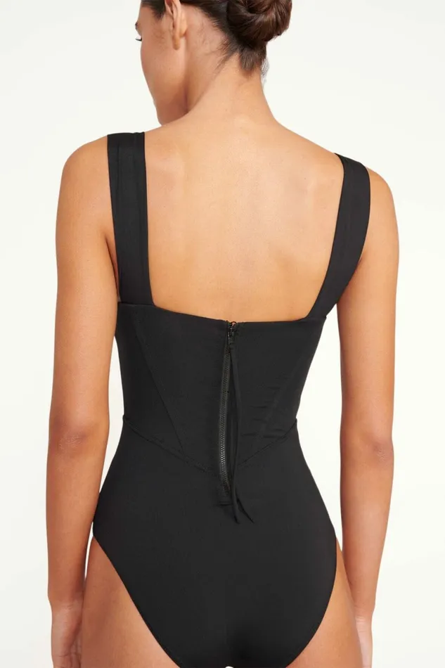 STAUD ADELAIDE ONE PIECE Black Women Swim STAUD ADELAIDE ONE PIECE Black Women Swim