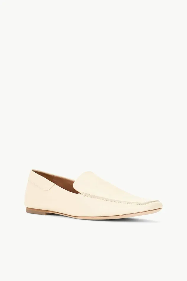 STAUD BECKS SOFT LOAFER Cream Women Loafers