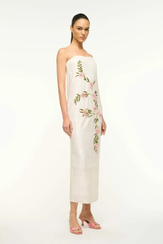 STAUD CASEY DRESS Magnolia Women Dresses