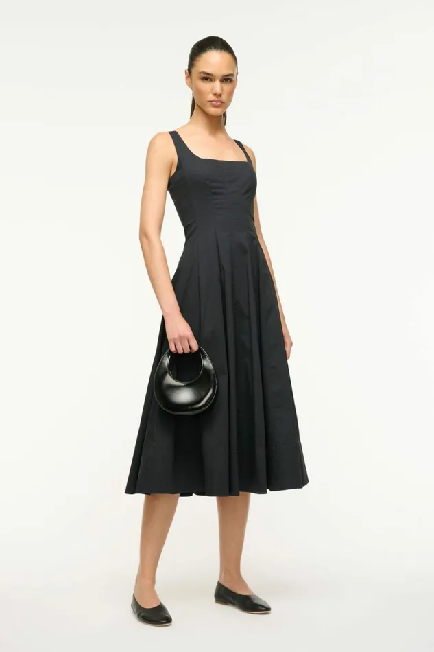 STAUD GOODNIGHT MOON BAG Black Women The Evening Edit STAUD GOODNIGHT MOON BAG Black Women The Evening Edit