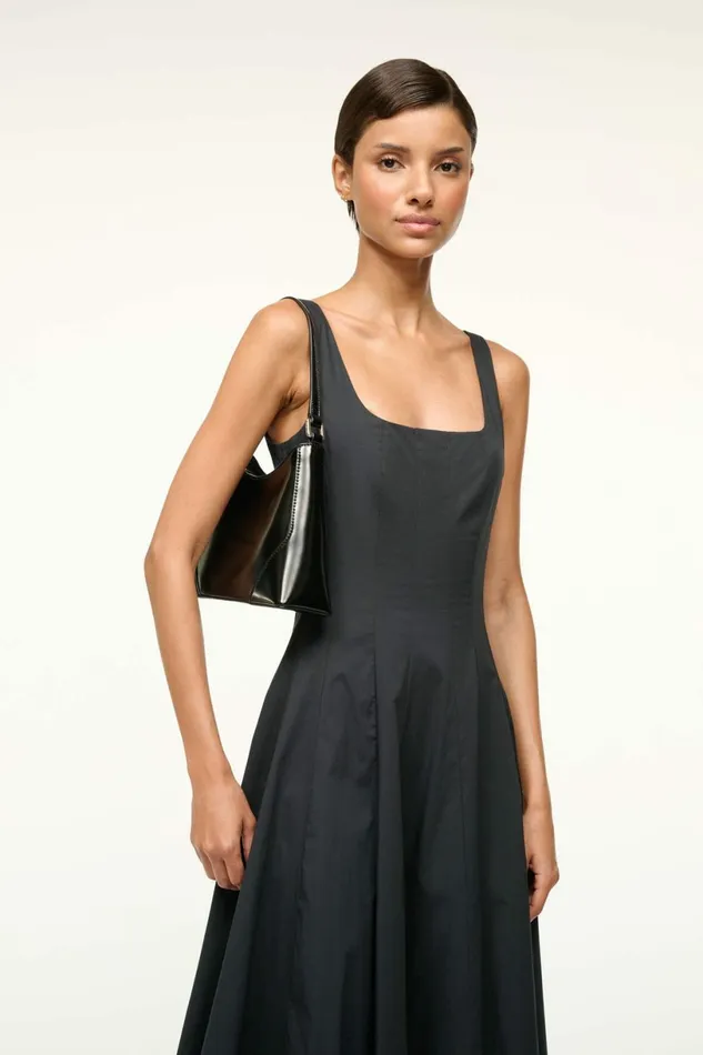 STAUD LINDA SHOULDER BAG Black Women Shoulder STAUD LINDA SHOULDER BAG Black Women Shoulder