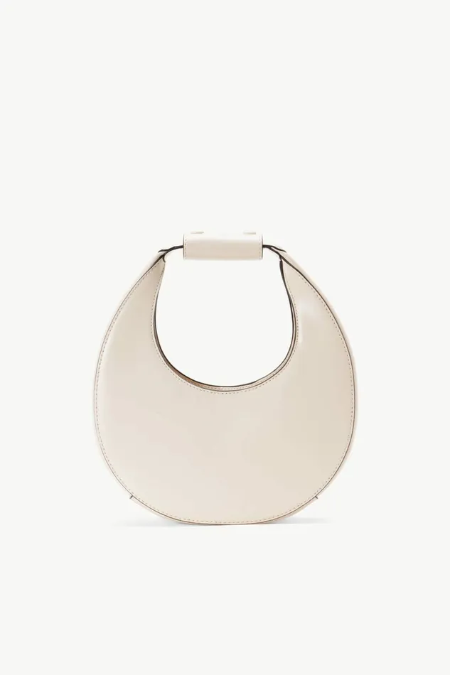 STAUD MINI MOON BAG Cream Women Crossbody STAUD MINI MOON BAG Cream Women Crossbody