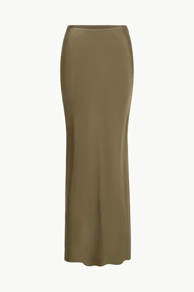 STAUD ODIN SILK SKIRT Woodland Women Skirts